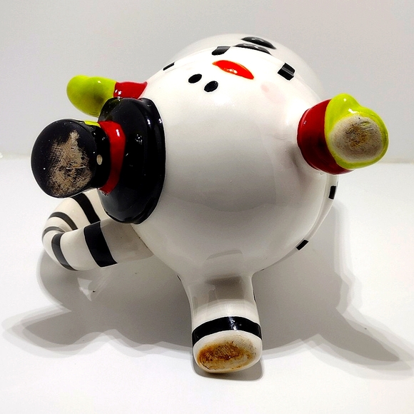 Royal Norfolk Upsidedown Snowman Ceramic Mug - Picture 7 of 9